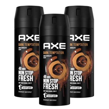 AXE dezodorant męski DARK TEMPTATION XL 3X200 ml Trzypak 600 ml