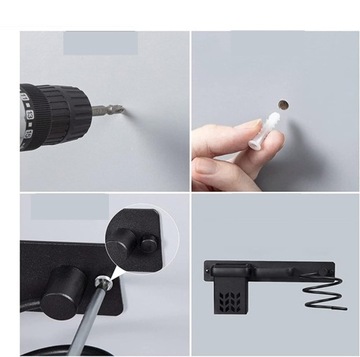 Подставка для фена и выпрямителя Настенный органайзер