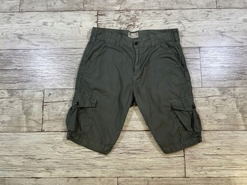MARKS&SPENCER Spodenki MĘSKIE Bermudy KHAKI 34 pas 90 cm