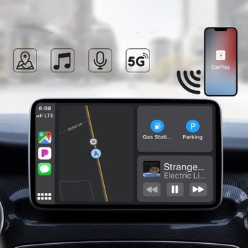 БЕСПРОВОДНОЙ АДАПТЕР ANDROID и CARPLAY IPHONE 2IN1 WIFI BT WIRELESS DONGLE