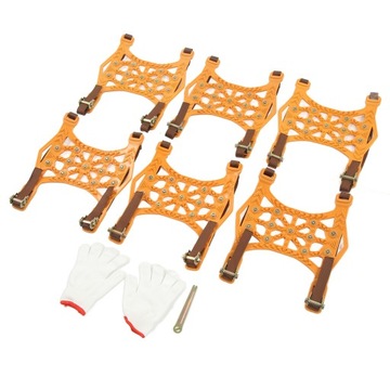 6 шт. противоскользящая цепь для автомобильных шин