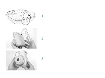КРЫШКА-ЧЕХОЛ ДЛЯ INSTAX Mini 8 9 прозрачный