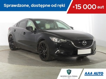 Mazda 6 III Sedan 2.0 SKYACTIV-G 165KM 2014 Mazda 6 2.0 Skyactiv-G, Salon Polska, Skóra, Navi