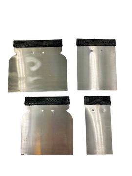 SZPACHLE SZPACHELKI JAPONKI METALOWE ZESTAW 4 SZT