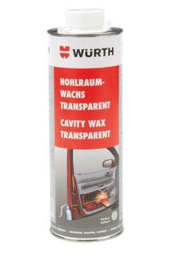 Wosk Bezbarwny Do Konserwacji Profili Zamkniętych Wurth 1l