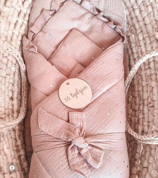 МУСЛИН Вставка для гондолы Матрас Подушка Одеяло