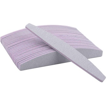 Pilnik do paznokci półksiężyc zebra 100/180 100szt
