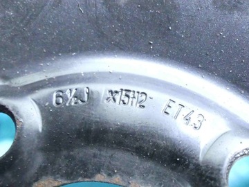 DISK 15 4X98 6.5J ET43 FIAT STILO