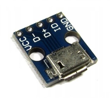 MODUŁ Gniazdo mikro micro USB do arduino (3596a)