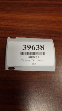 CITROEN C8 ULOŽENÍ AIRBAG ŘIDIČE