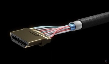 Сверхскоростной кабель Manhattan HDMI 2.1 с Ethernet, 1 м, 8K*60 Гц, в оплетке