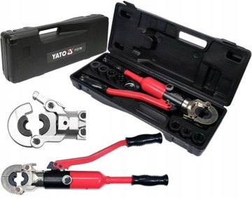 МАШИНА ДЛЯ ПРЕССОВАНИЯ ТРУБ YATO PRESS U/TH16-32, 8 матриц