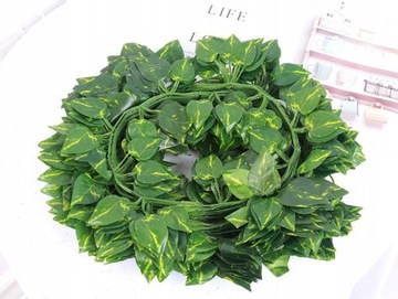 12x УКРАШЕНИЯ ПОДВЕСНЫХ РАСТЕНИЙ ИСКУССТВЕННЫЙ ПЛЮЩ 24М