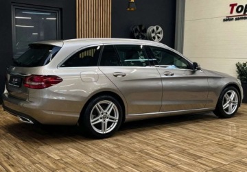 Mercedes Klasa C W205 Kombi Facelifting 2.0 220d 194KM 2019 Mercedes-Benz Klasa C lift AUTOMAT 195KM LED perfekcyjny navi kamera, zdjęcie 6
