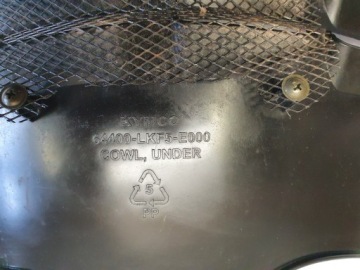 ОБЛИЦОВКА НАПОЛЬНОЕ ПОКРЫТИЕ ПЛУГ KYMCO XCITING 400