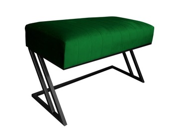 Ławka ZETA LOFT MG25 pufa podnóżek metal