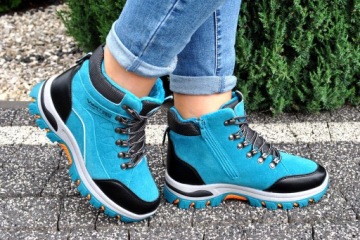 ЗИМНЯЯ ОБУВЬ трекинговая обувь в горы Походные ботинки Женские ботильоны