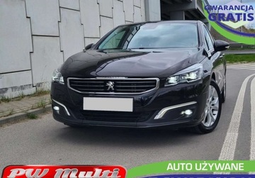 Peugeot 508 I Sedan Facelifting 2.0 HDi 163KM 2015 Peugeot 508 Caly w org lakierze SALON PL FULL ...