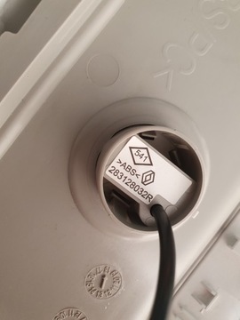 LAMPA POLSTROVÁNÍ REPRODUKTOR MIKROFON RENAULT ZOE I 283128032R