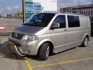 VW VOLKSWAGEN T6 T5 T4 L2 LONG OCHRANNÝ RÁM STUPNĚ BOČNÍ SILNÝ PĚKNÝ