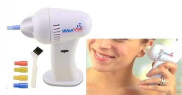 WaxVac elektryczne urządzenie do czyszczenia uszu