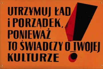 Tabliczka PRL 30x20 cm PRL24