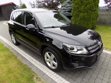 Volkswagen Tiguan I SUV Facelifting 2.0 TDI CR DPF BlueMotion 110KM 2014 VOLKSWAGEN TIGUAN 2,0 TDI ASYSTENT PDC XENON LED