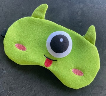 РАССЛАБЛЯЮЩАЯ СПАЛЬНАЯ МАСКА ДЛЯ ГЛАЗ Вазовски МОНСТР СУЩЕСТВО Олдман монстры