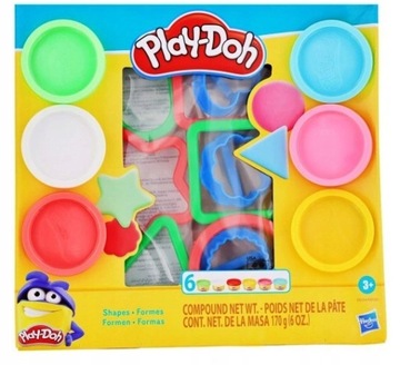 CIASTOLINA PLAY-DOH FIGURY E8534 ZESTAW 6 TUBEK PL