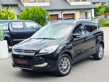 Ford Kuga II 2015 Ford Kuga ___Titanium___1.6 EcoBoost 150KM___Skora LED Navi___ 1.6 Benzyna, zdjęcie 2