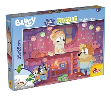 Bluey Puzzle 24 Story Time - Lisciani
