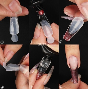 СИЛИКОНОВЫЕ ФОРМЫ ДЛЯ ДВОЙНЫХ ФРАНЦУЗСКИХ ФОРМ, ДЛИННЫЙ МИНДАЛЬ