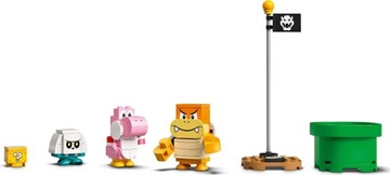 KLOCKI LEGO SUPER MARIO 71387 PRZYGODY Z LUIGIM ZESTAW + GRATIS KATALOG