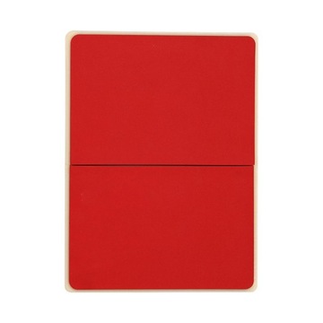 Deski do łamania Taekwondo Deska treningowa do karate, 1,5 cm, czerwona