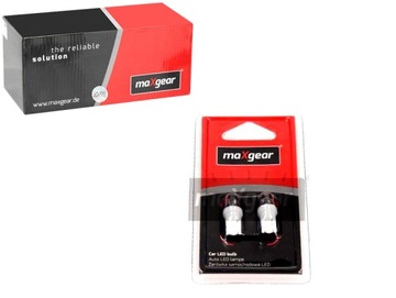 ŻARÓWKA LED W5W 12V 5W CAŁOSZKLANA BIAŁA BLISTER 2 SZT! !!!LED!!!!!
