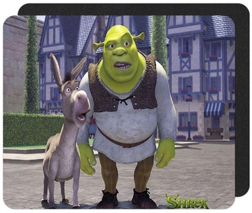 PODKŁADKA POD MYSZKĘ SHREK + własny tekst