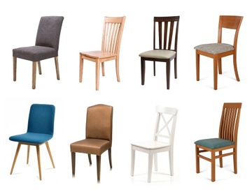 RESTILO Чехол на стул, 6 шт, универсальный бархат, Бежевый