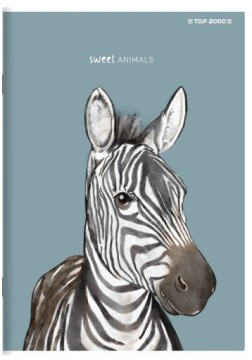 Zeszyt do słówek Top 2000 Sweet Animal A6/16k kratka