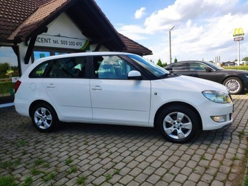 Skoda Fabia II Kombi Facelifting 1.6 TDI CR DPF 90KM 2013 Škoda Fabia Skoda Fabia Bezwypadkowy + krajowy +, zdjęcie 4
