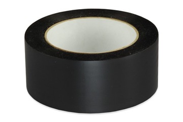 Taśma oznaczeniowa PVC czarna 50mm x 33m