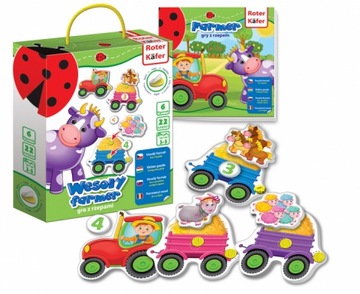 ОБРАЗОВАТЕЛЬНАЯ ИГРА НА ЛИПУЧКЕ, СЧАСТЛИВЫЕ ФЕРМЕРСКИЕ ЖИВОТНЫЕ