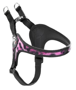 SZELKI małego psa Maltańczyk Pinczer 40-56cm TRE PONTI Leopard róż rozm. 2