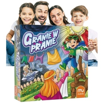 Gra dla Dzieci RODZINNA Granie w Pranie FAMILIJNA