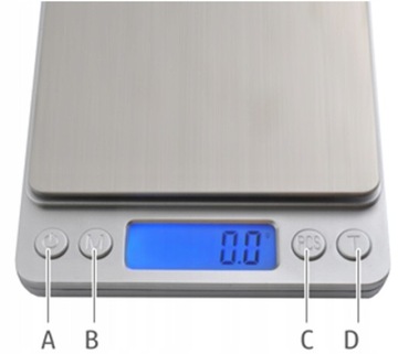 Кухонные ювелирные весы Gram Precision Scale 2000g Электронные цифровые ЖК-дисплеи