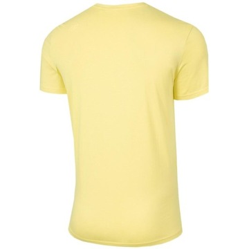 Koszulka męska 4F jasno żółty H4L22 TSM039 73S 2XL