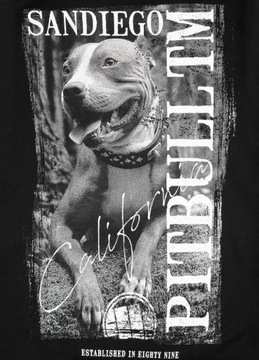Плакат PitBull West Coast Dámské triko - černé XS