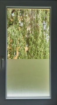 МОЛОЧНАЯ, МАТОВАЯ, МАТОВАЯ ПЛЕНКА ДЛЯ ОКОН, 76 см