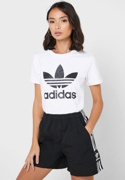 KOSZULKA DAMSKA ADIDAS TREFOIL T-SHIRT BAWEŁNIANA