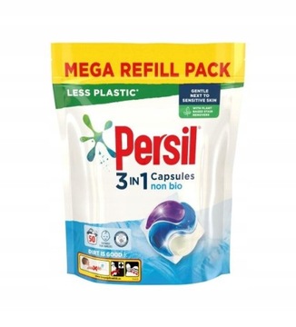 Persil Non Bio kapsułki do prania 50 sztuk UK kolory i tkaniny delikatne