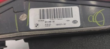 BMW X5 F15 2015 SVĚTLA ZADNÍ KRYT KUFRU